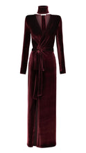 Carica l'immagine nel visualizzatore di Gallery, AGATA ABITO VELLUTO