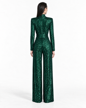 Carica l'immagine nel visualizzatore di Gallery, SIMONE · Paillettes verde smeraldo
