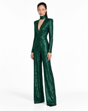 Carica l'immagine nel visualizzatore di Gallery, SIMONE · Paillettes verde smeraldo
